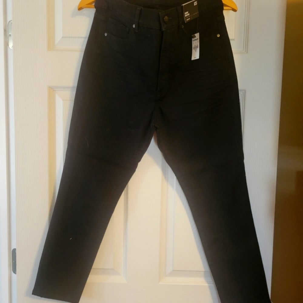 Express high waist skinny jeans